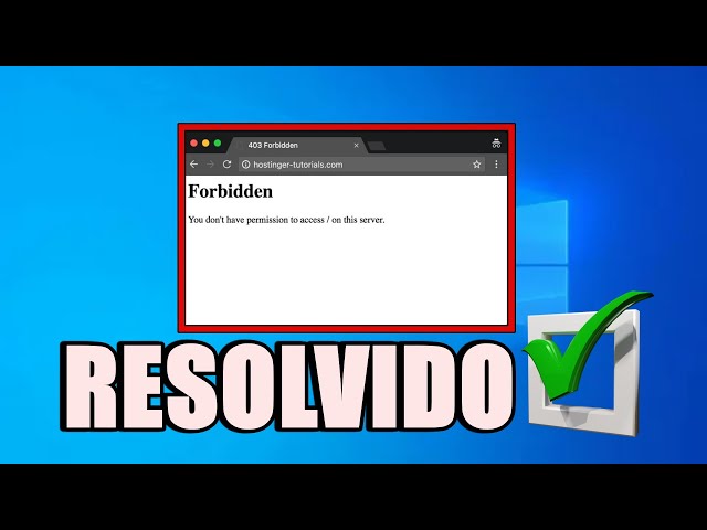 HOW TO FIX THE 403 FORBIDDEN ERROR (2023)