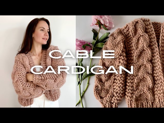 Beginners Friendly | Knit Exceptional Chunky Cardigan in a Weekend 🤩