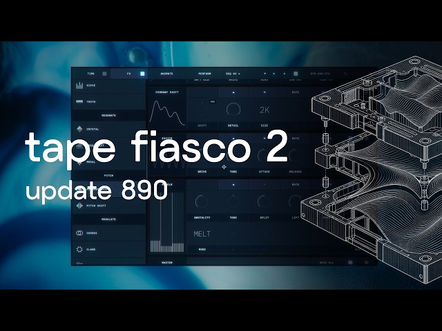 Melt your audio in Tape Fiasco 2 Update