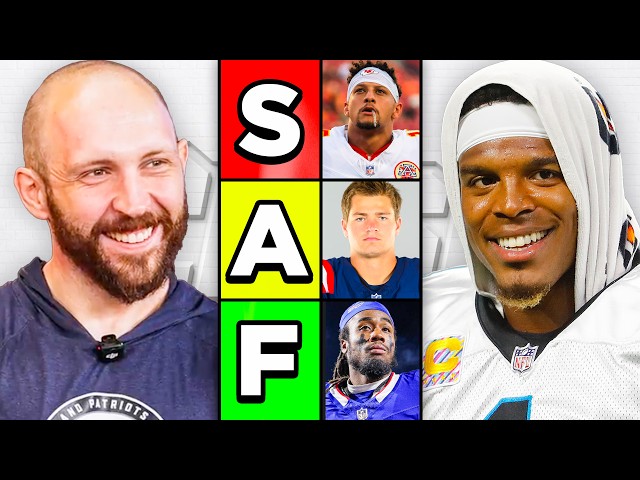 NFL MVP Ranks the Top 25 NFL Players (Ft. Cam Newton)