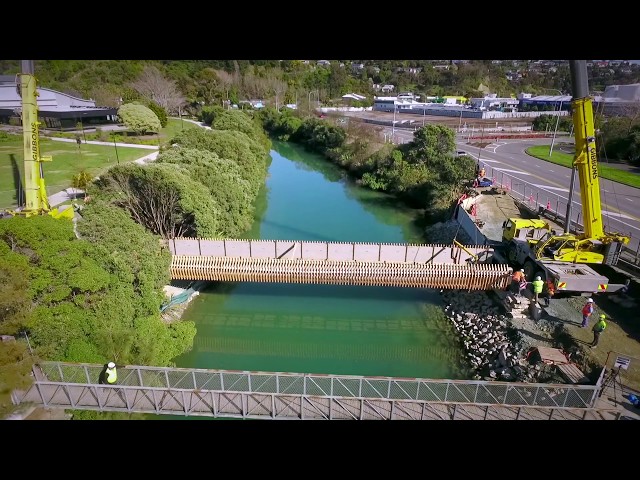 Saltwater Creek Bridge Installation