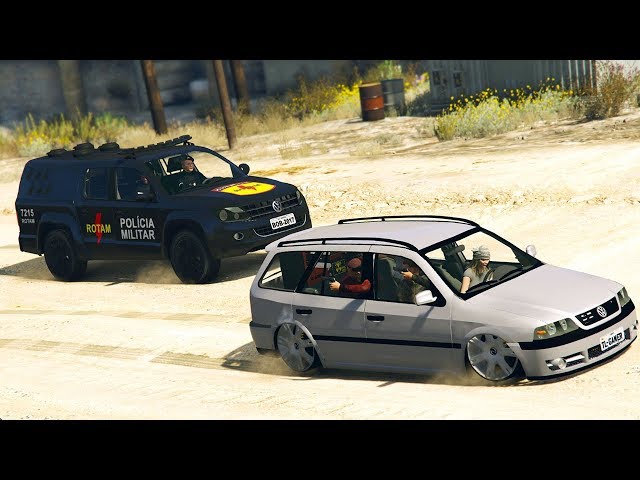 GTA V POLICE LIFE | ROTAM IN ACTION, TRIED TO ESCAPE AND GOT ​​BAD...