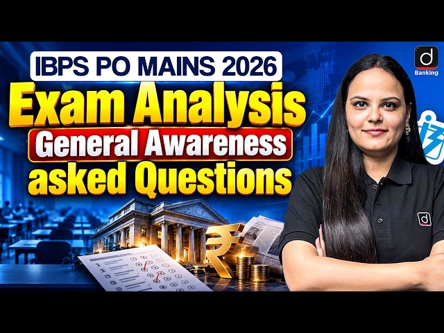 IBPS PO Mains Analysis 2026 | IBPS PO Mains GA Analysis 2026 | GA Asked in IBPS PO Mains 2026