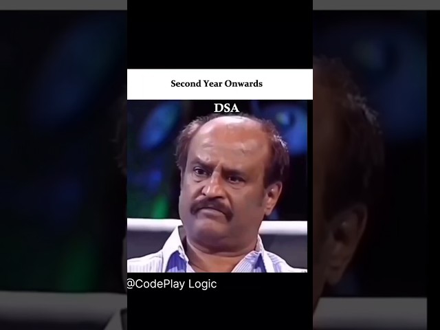 First Year: HTML, CSS, Python, JavaScript 😎Second Year: DSA, AI, ML 💀😂#CodingLife #viral #TechHumor