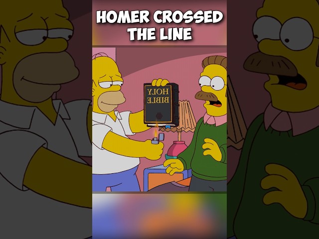 Homer crossed the line