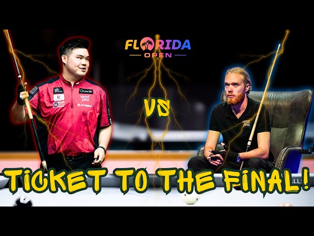 HIGHLIGHTS | Aloysius Yapp 🇸🇬 vs Mickey Krause 🇩🇰 | SEMI-FINAL | Florida Open Pool 2025
