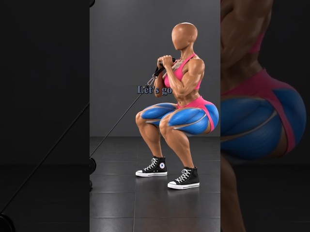 Build Massive Legs & Strong Hamstrings (3D Anatomy Guide) #strongabs #gymmotivation #delttraining