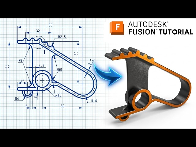 Autodesk Fusion 360 From Zero | Extrude and Fillet
