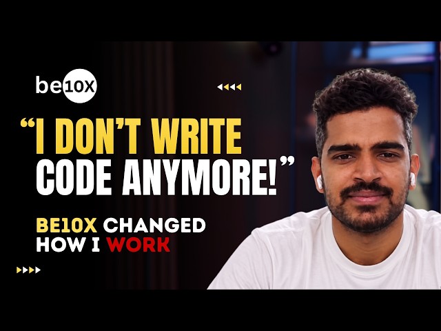 From PL/SQL Developer to AI-Powered Python Developer | be10X Success Story