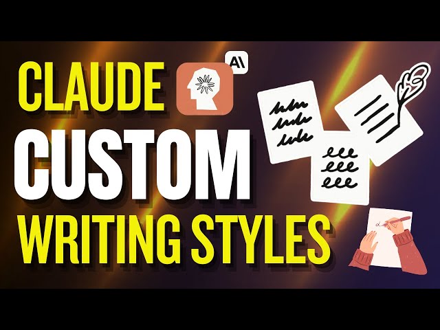 Claude AI - New Upgrade Choose Style | Custom Writing Styles