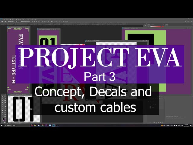 Project EVA Part 3 - Concept, Decals and Custom Cables