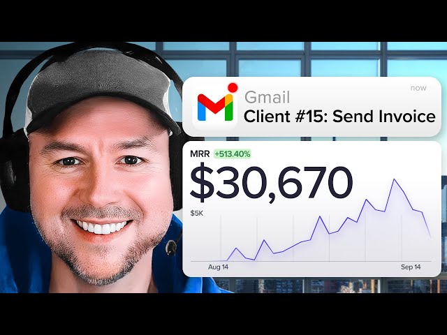 He hit $30,000/month in 90 days just by sending emails