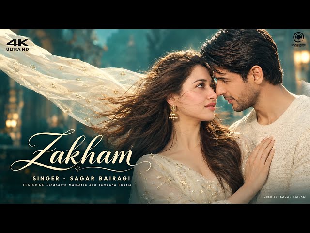 New Song 2026 | New Hindi Song | Zakham | Siddharth Malhotra | Tamanna bhatiya | New Song 