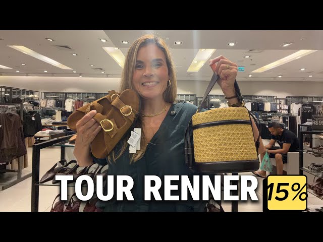 RENNER SHOE NEW ARRIVALS TOUR - PATYCABS coupon with 15% off + 5% via Pix 😱