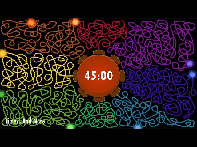 45 Minute Timer Bomb | 💣 Colored Wicks 💥
