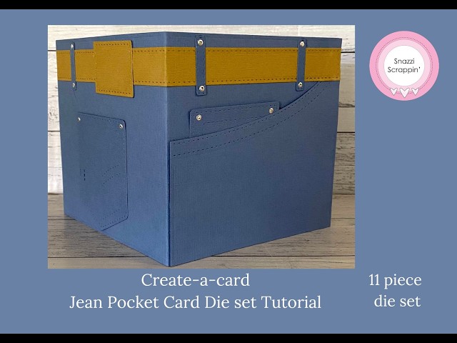 Create-a-card Jean Pocket Card Tutorial