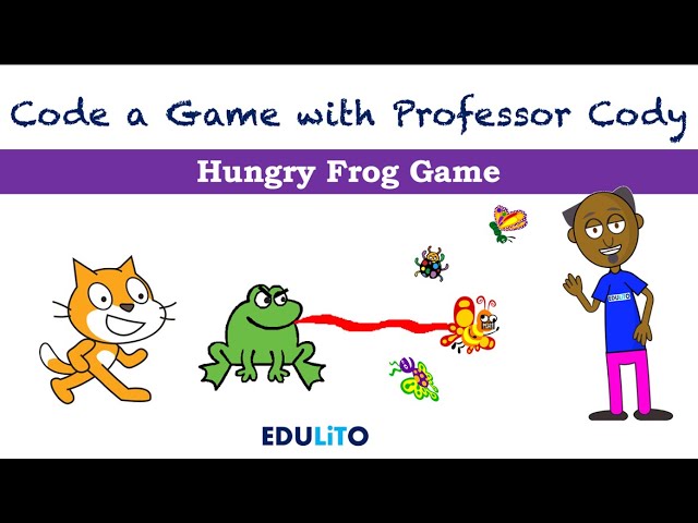 Code a Hungry Frog Game using Scratch - Prof Cody Teaches Kids to Code