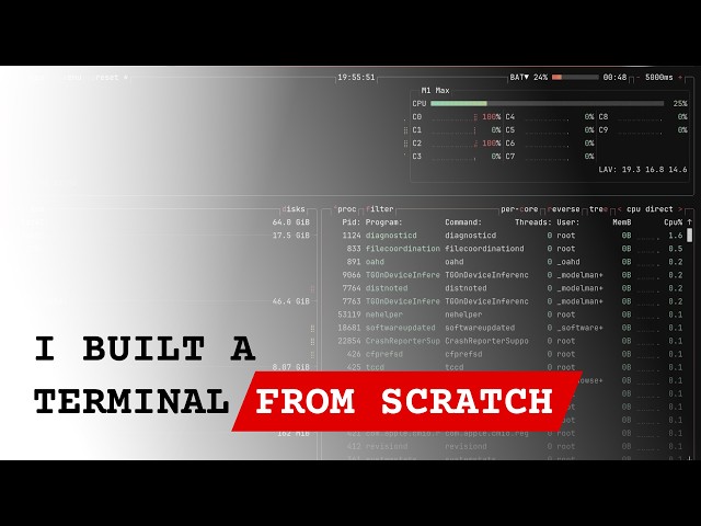 I Built My Own Terminal Emulator
