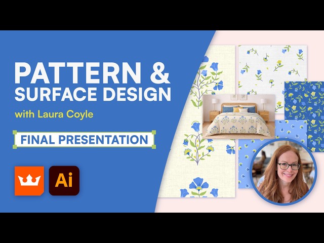 Final Presentation: How to present pattern designs for portfolio and production in Adobe Illustrator
