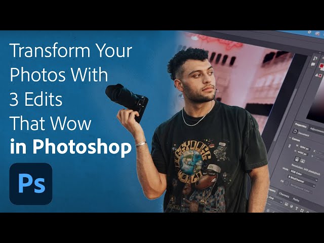 Transform Your Photos: 3 Edits That Wow | Adobe Photoshop