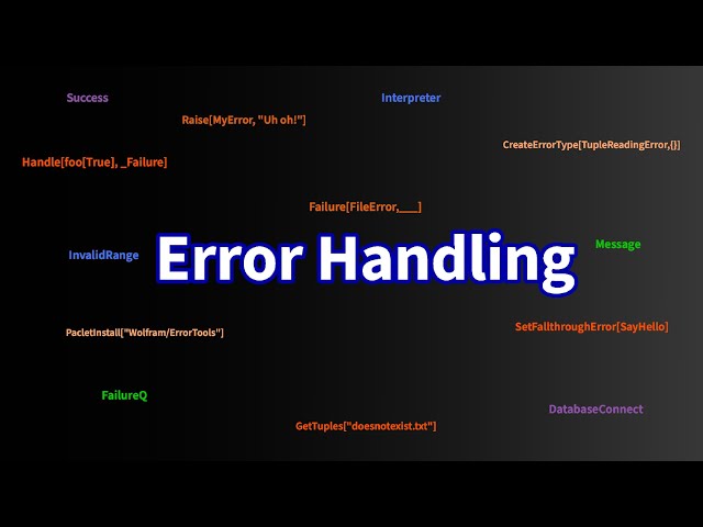 Error Handling