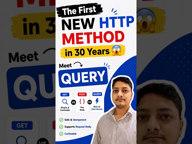 The First New HTTP Method in 30 Years 😲 | Meet QUERY