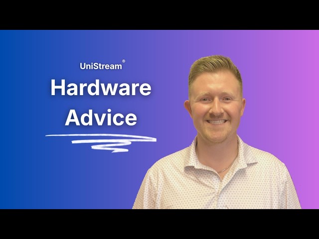 Unitronics UniStream: Hardware Advice