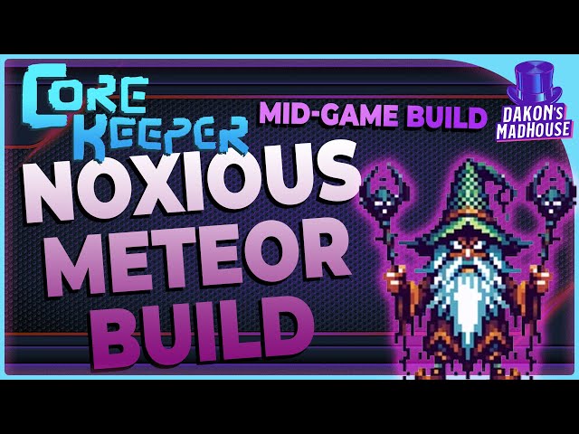 Toxic Meteors of Doom - INSANE Mage Build | Core Keeper 1.2