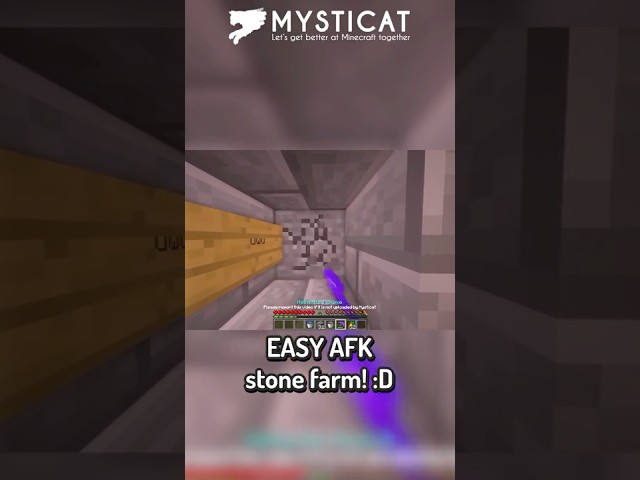 Easy AFK Stone Farm!