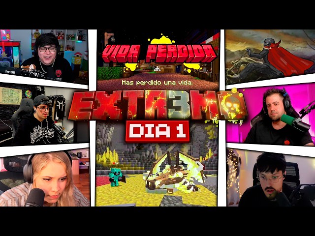 EVERY DEATH FROM DAY 1 | EXTREME MINECRAFT 3 | KARMA PLUS