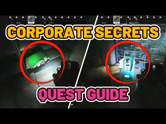 Corporate Secrets Quest Guide - Escape from Tarkov - Lighthouse #escapefromtarkov #tarkov
