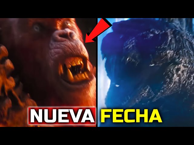 🚨¡NUEVA FECHA TRÁILER OFICIAL! | GODZILLA x KONG : FILTRACIONES KONG HACHA🔥#godzillaxkong