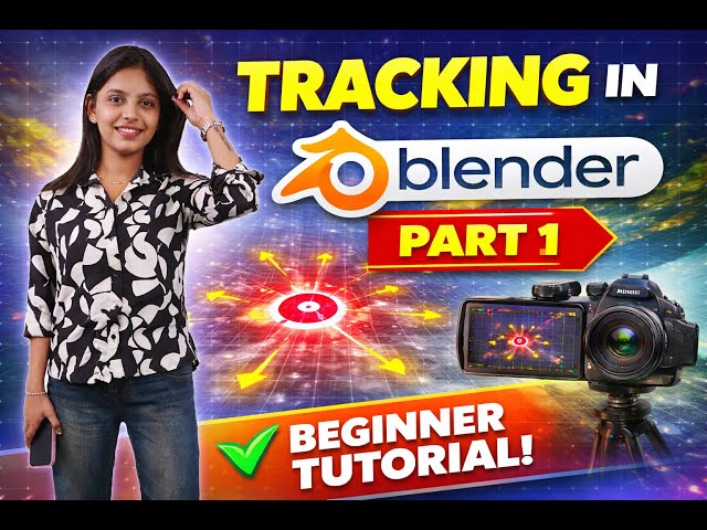 REAL to CGI in Blender & After Effects | Camera Tracking Tutorial (Part 1)