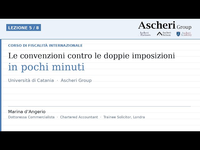 Double Taxation Agreements in a Few Minutes | International Taxation (5/8)