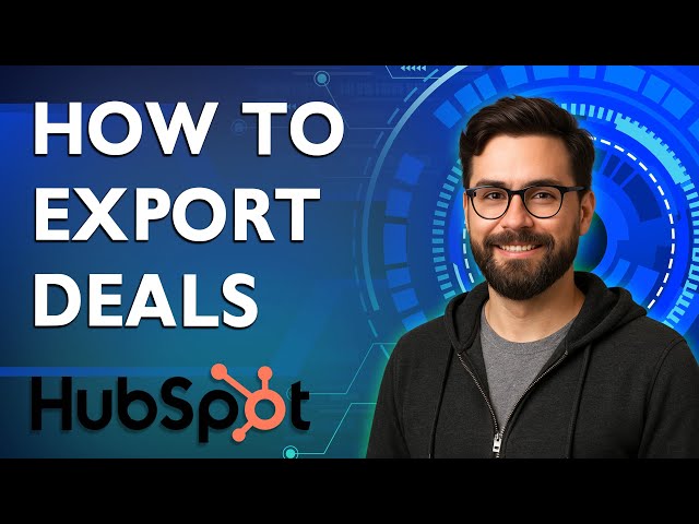 How To Export Deals From Hubspot [2026 Guide]