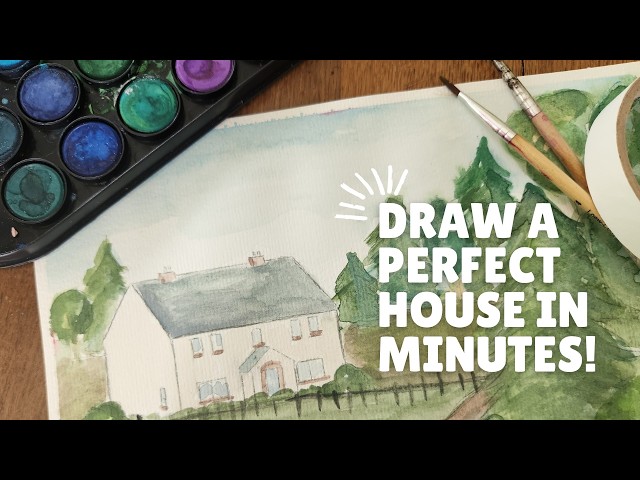 The Secret to Drawing Realistic Houses (It’s Easier Than You Think!)