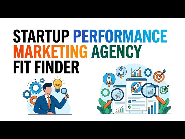 Startup Performance Marketing Agency Fit Finder | Ready to hire a performance marketing agency?