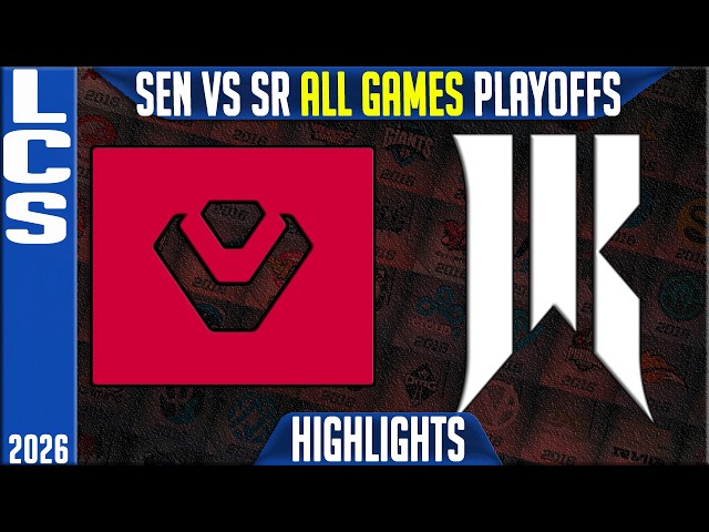 SEN vs SR Highlights ALL GAMES | LCS Summer 2026 Playoffs | Sentinels vs Shopify Rebellion