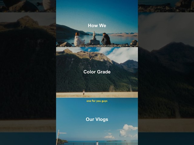 How I Color Grade Vlogs #colorgrade #davinciresolve #colorgrading