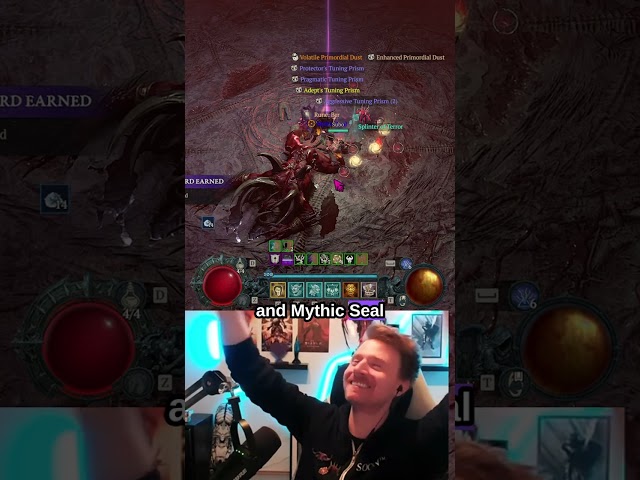 CRACKED LOOT in Diablo 4 - Only on the Streamer Server