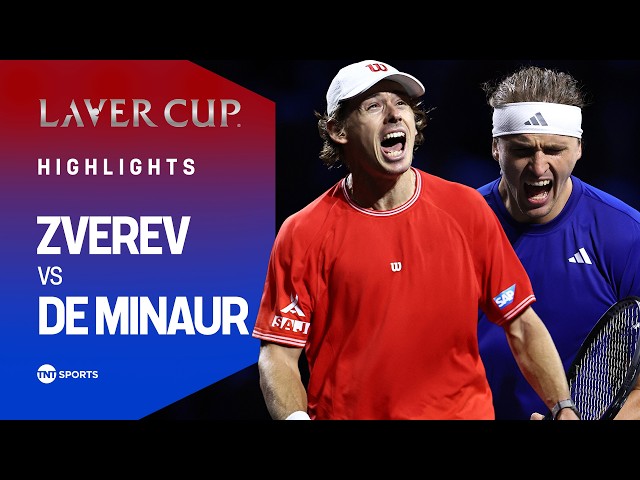 DOWN TO THE WIRE 🔥 | Alexander Zverev vs Alex de Minaur | Day 2 | Laver Cup 2026 Extended Highlights