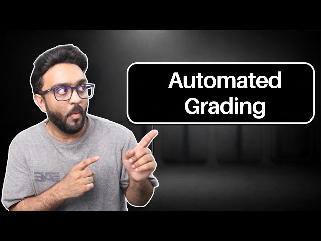 I Built an Automated Grading System using AI and Computer Vision