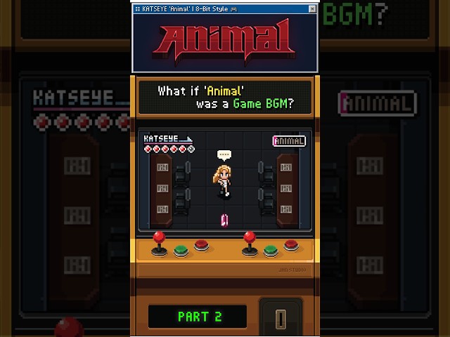 KATSEYE 'Animal' 8-Bit Style 🎮 | Part 2