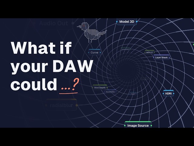 What if your DAW could design visuals?