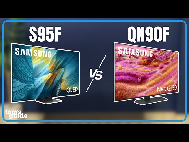 Samsung S95F OLED vs. QN90F Neo QLED: Which TV Wins?!