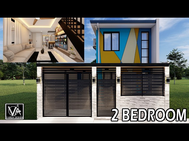 Pagsibol Village Gate and Fence Design With Interior 2 Bedroom