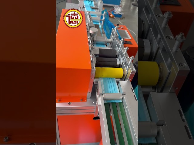 1+1 full servo flat mask machine, Fully automatic flat mask making machine
