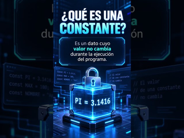 ¿Qué es una constante en programación? 💻🔒 | Programación básica