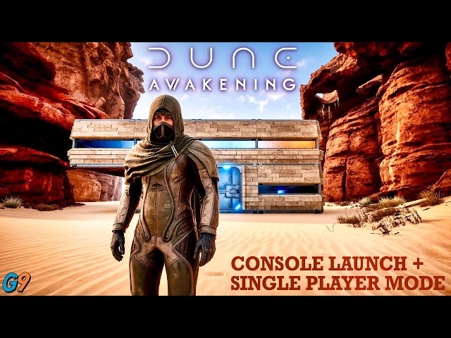 Dune: Awakening - Single Player Mode + Console Launch