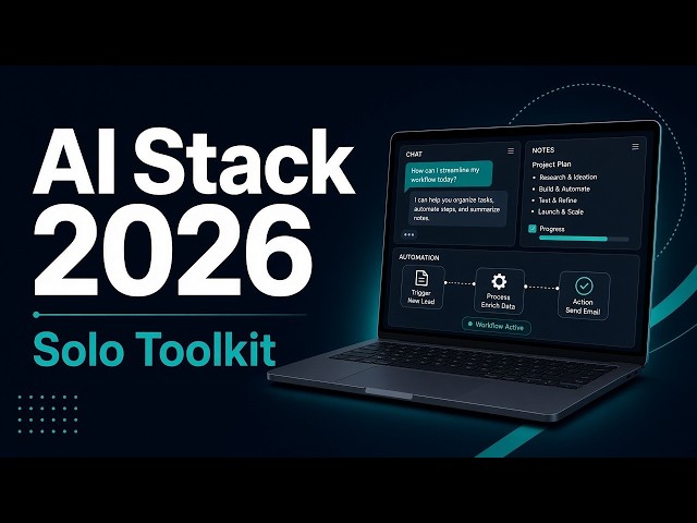 Best AI Tools for Solo Entrepreneurs in 2026 (Full Stack Demo)